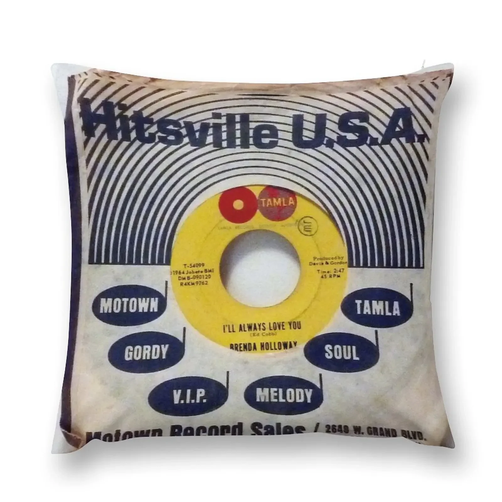 Декоративная подушка Hitsville USA Motown Tamla