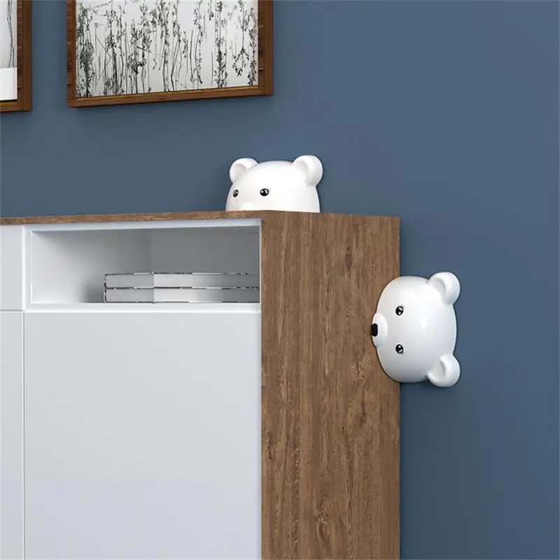 

New Anti-dumping Furniture Connector Home Fixer Bear Cabinet Drawer Shoe Cabinet Fixed Furniture Pad Fixing Artifact Punch-free