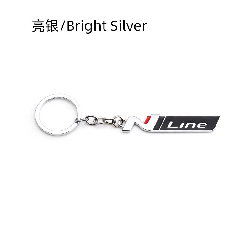 Автомобильная наклейка N Line Nline значок эмблема наклейка Передняя решетка для Hyundai I30 2021 Sonata Elantra Veloster Kona Tucson N Line Стайлинг