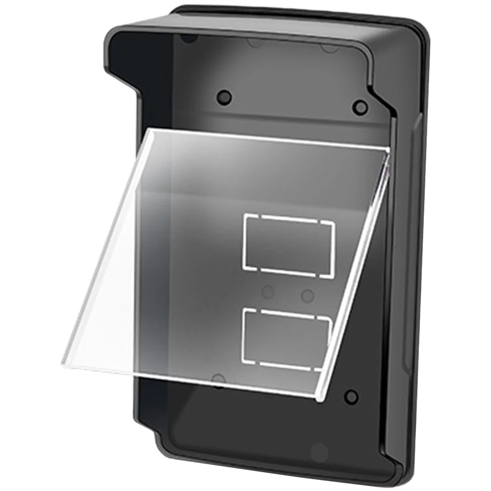

Fingerprint Machine Shell Access Control Protector Waterproof Video Door Bell Attendance Rainproof Wireless