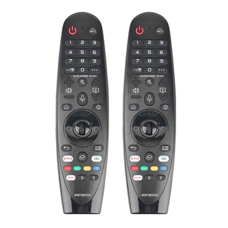 

2X Universal Smart Magic Remote Control For LG TV AN-MR20GA Remote Control Without USB Receiver