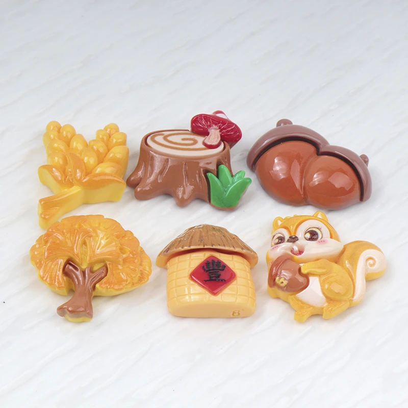 

Аксессуары из смолы "Осенний урожай", набор 10/100 шт.