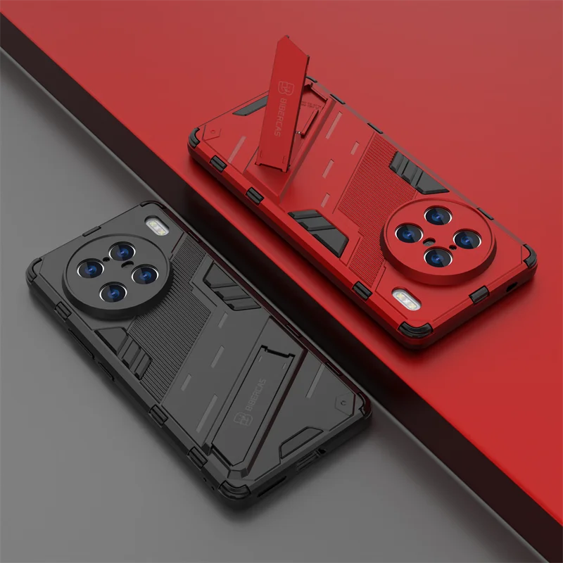 For VIVO X90 Pro Plus Case For VIVO X90 Pro Plus Cover Armor Hard Silicone Invisible Holder Protective Cover VIVO X90 Pro Case