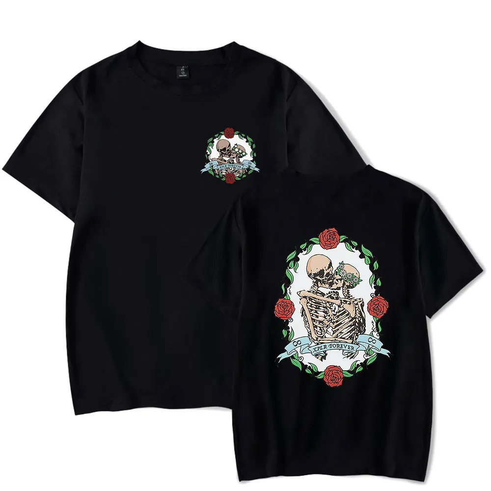 

XPLR Forever Tee Sam and Colby T-shirt Unisex Crewneck Short Sleeve Men Women's Tshirt 2023 Hip Hop Fashion Clothes