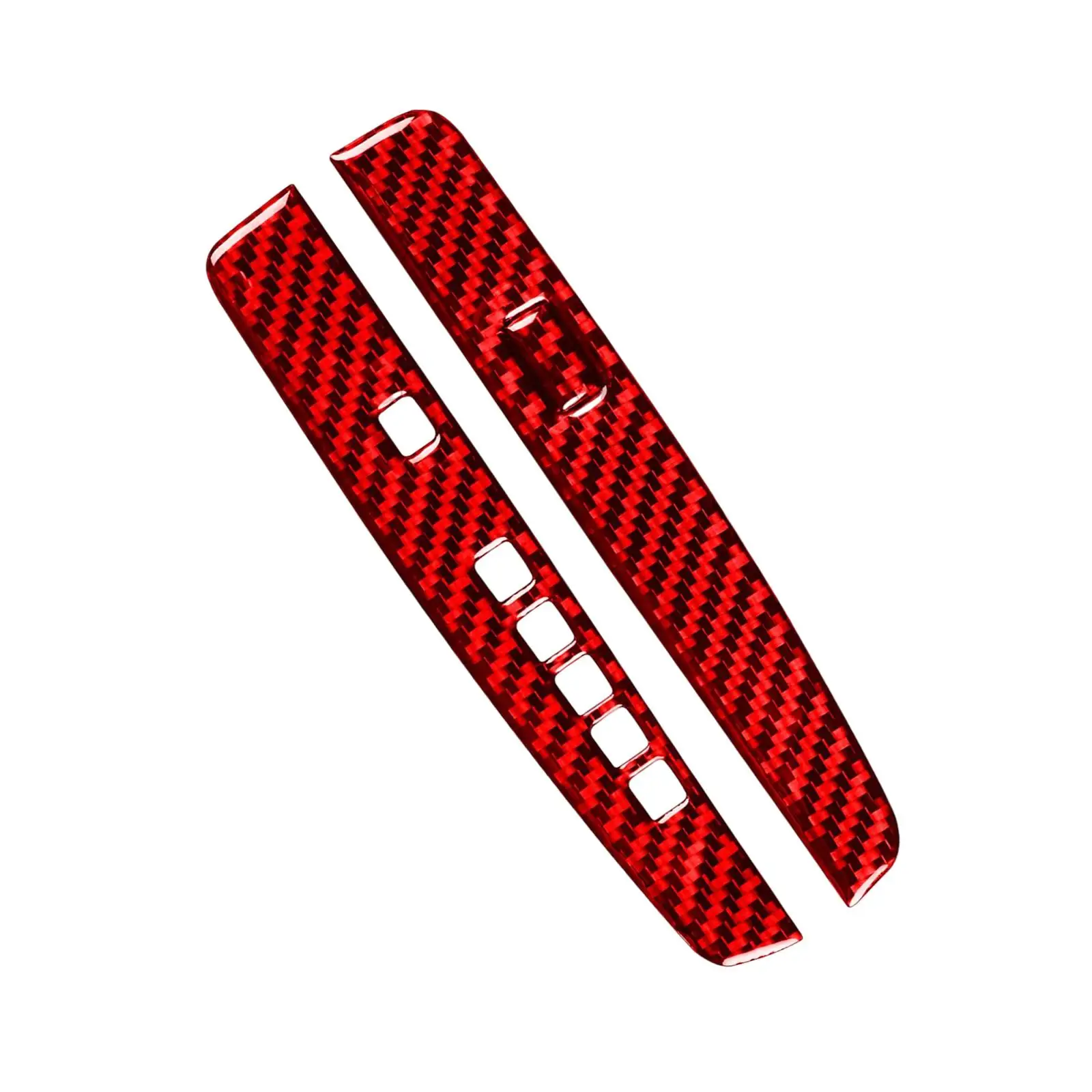 

2 шт., декоративные наклейки на панели для аксессуаров 2013-2017