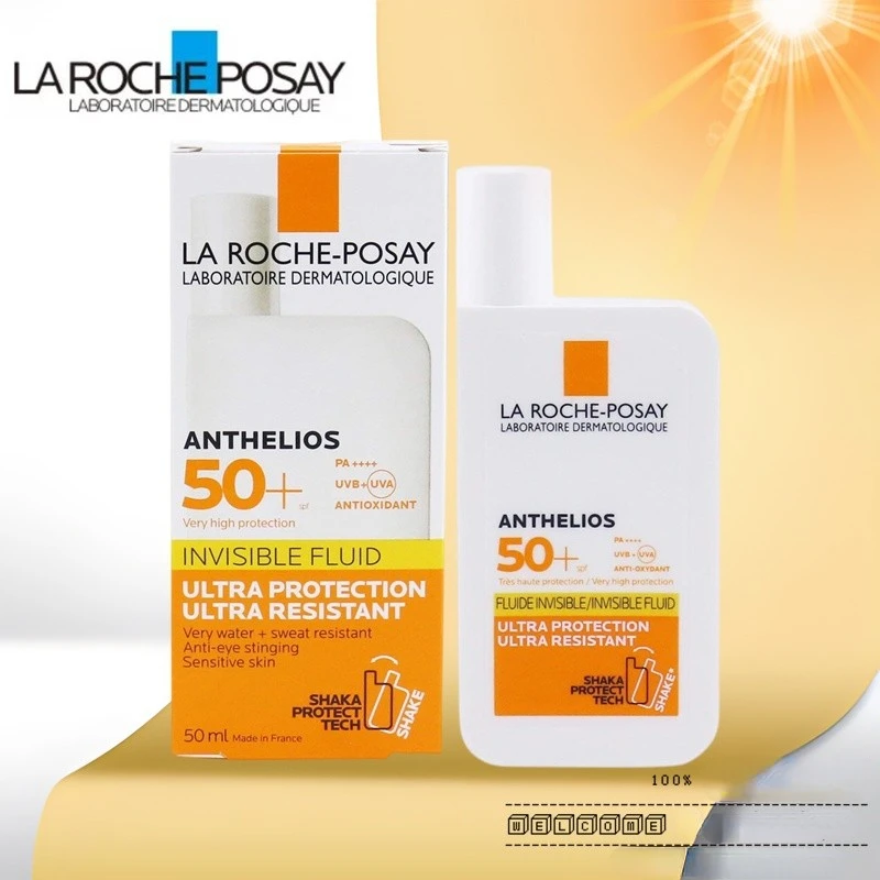 

Original 50ml LA ROCHE-POSAY Face Sunscreen Anthelios Ultra SPF50 Body Sunscreen Sweatproof Anti-Shine Fluid Anti-Imperfection