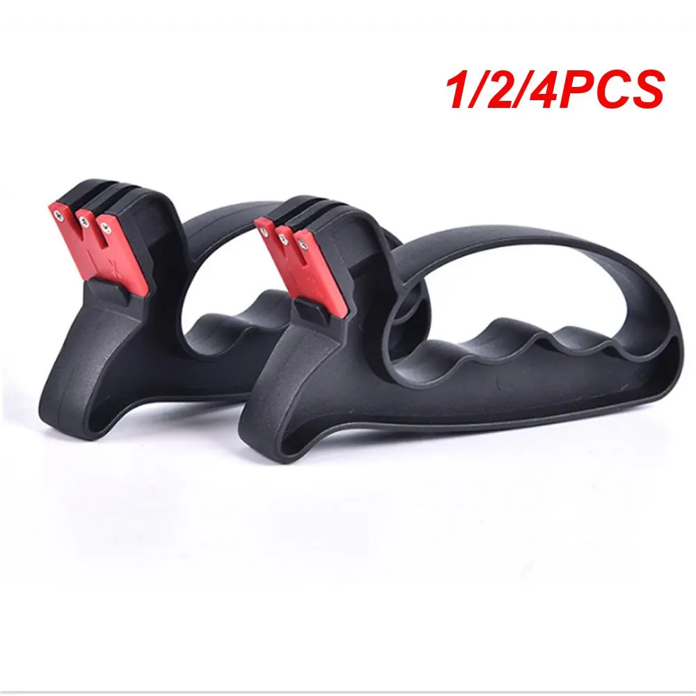 

1/2/4 шт. удобный ручной нож, шлифовальный станок, бытовой быстрорежущий нож с двойным пазом, шлифовальный камень, многофункциональный нож, шлифовальный станок