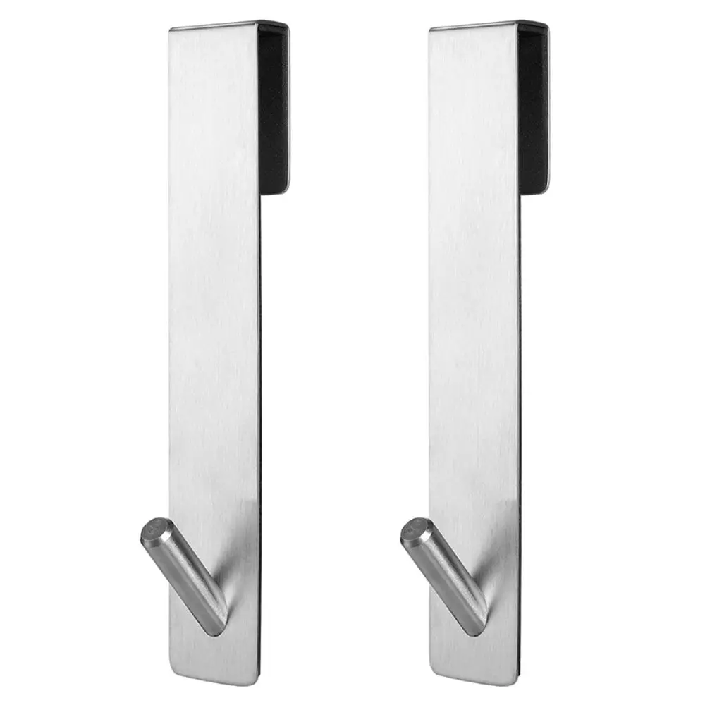 

Bathroom Shower Door Hook Over Glass Door Shower Towel Rack Stainless Steel Drilling Free Towel Holder Hanger