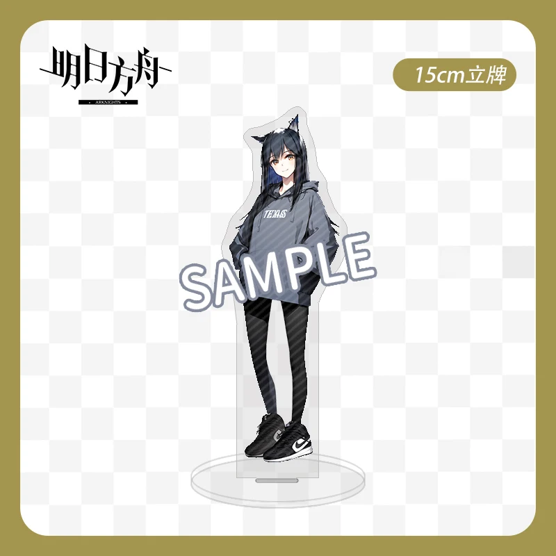 Arknights Amiya Muelsyse Kaltsit 15 см акриловая подставка 2D аниме фигурка Декор Коллекционная