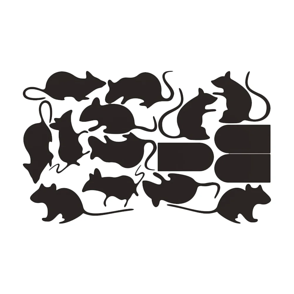 

Wallstickers Hole Sticker Decals Decal Ratpvc Decor Floor Cartoon Home Formicekitchen Bathroom Adhesiveroom Oilwallpaper Mosaic