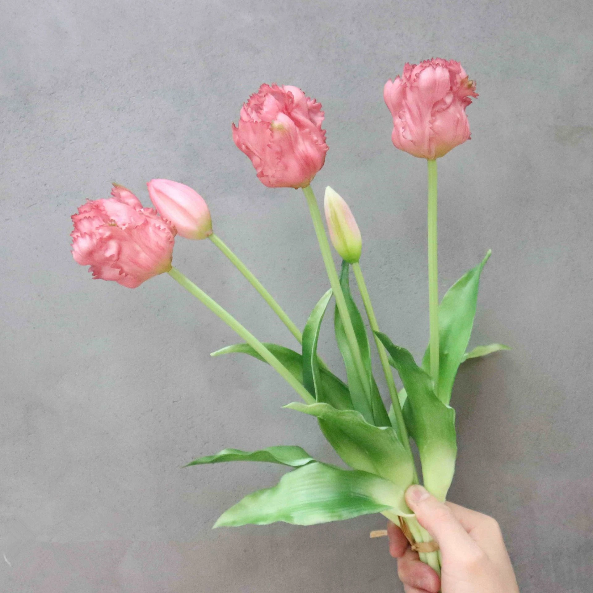 

Искусственный силиконовый букет из цветов LaurelChow 45 см