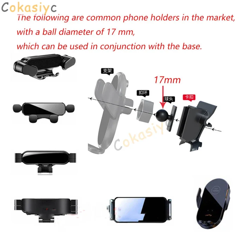 Автомобильный держатель для телефона специальные крепления Mercedes Benz C W205 2015-2021