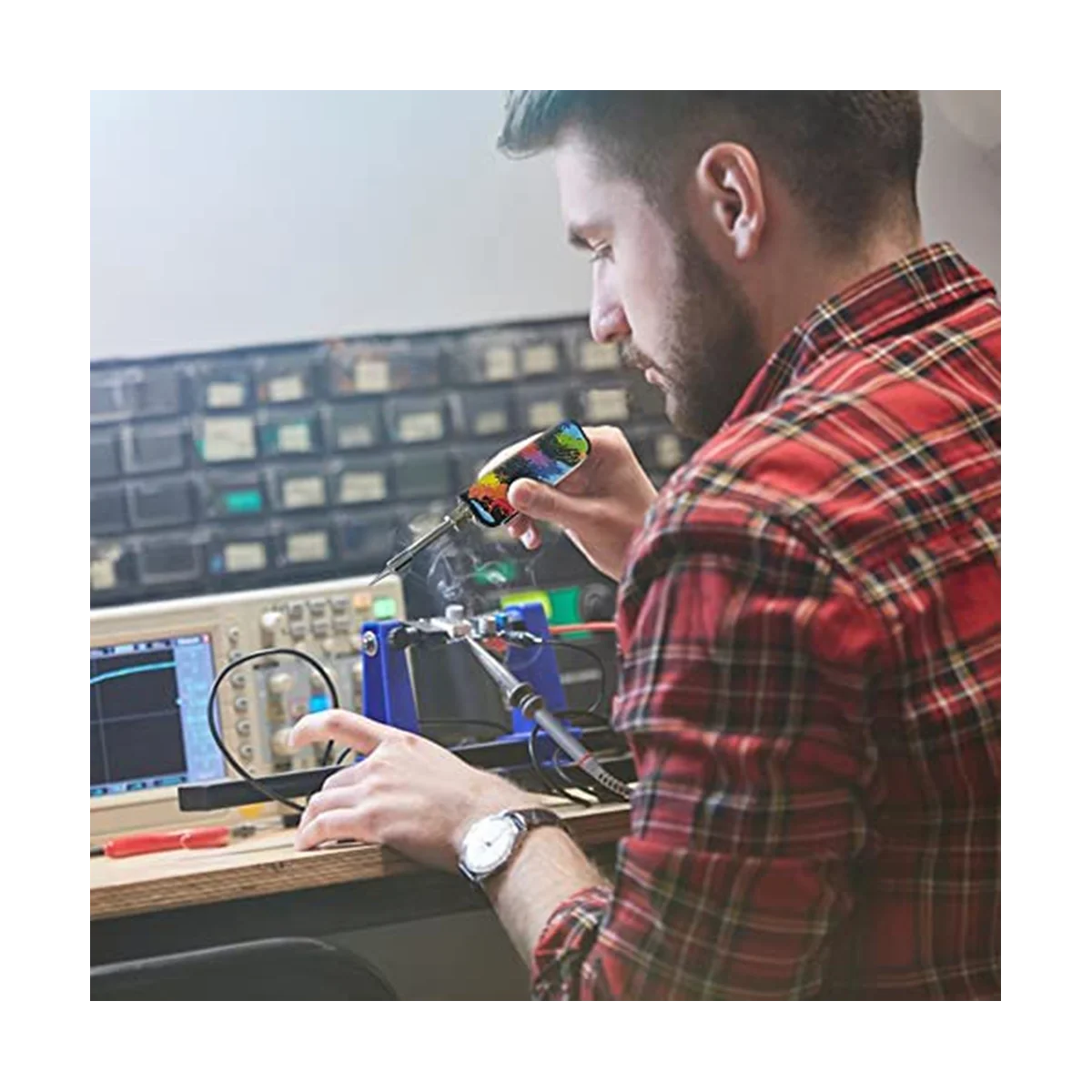 Набор беспроводного паяльника-сварочный ремонтный инструмент USB комплект