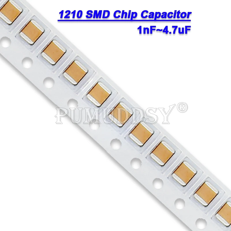 50 шт. 1210 SMD чип конденсатор 1 кВ 2 кв 1 нФ 0,1 НФ 2,2 НФ 4,7 НФ 100 нФ мкФ 1 мкФ Ф мкФ 10 мкФ Ф 22 мкФ 47 мкФ Ф 10 в 16 в 25 в 50 в (art.: 3920be35fc72d) - 3920be35fc72d