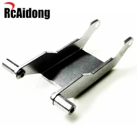 rcaidong aluminum gearbox skid plate bumper for shocks for tamiya wild one fast attack