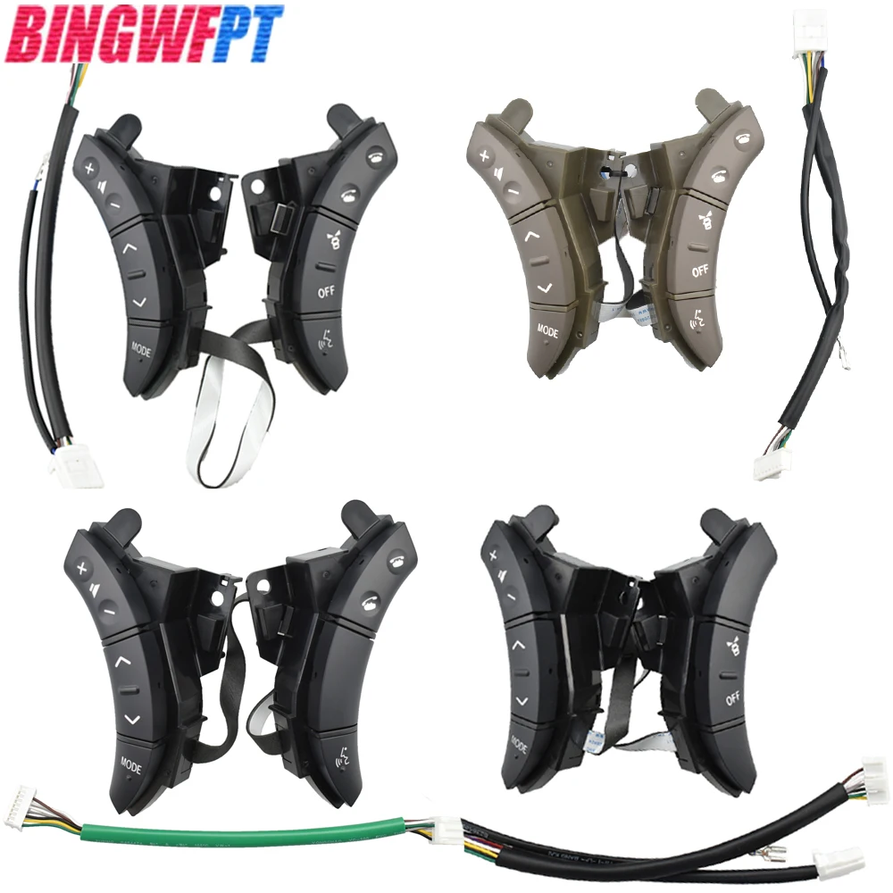 

Multifunction Steering Wheel Switchs For Toyota Highlander Land Cruiser Steering Wheel Controls Switch black Color OEM 75B037