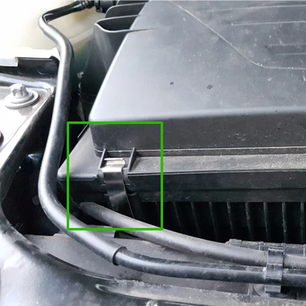 

1 шт. 13711716113 Новый для BMW E60 E65 E83 E34 E38 E46 E53 очиститель воздушного фильтра двигателя, корпус, пружинные зажимы, зажим, ремонт, серебристый