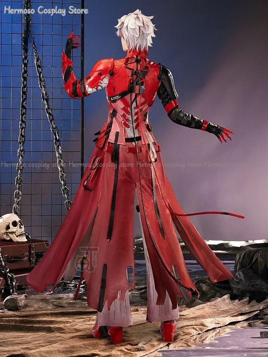 Костюм для косплея со шрамом волн Wuthering костюм униформа член фрактальной звезды