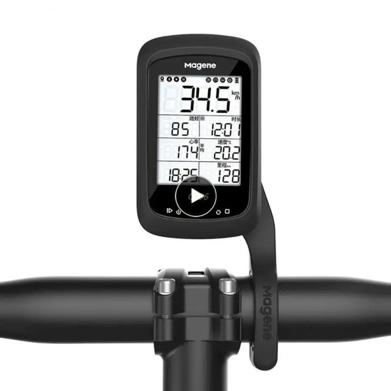 

Magene C406 Bike Computer With Holder Waterproof GPS Cycling Computer Wireless Smart Road Bicycle Monitor 2.5 Inch LCD Screen
