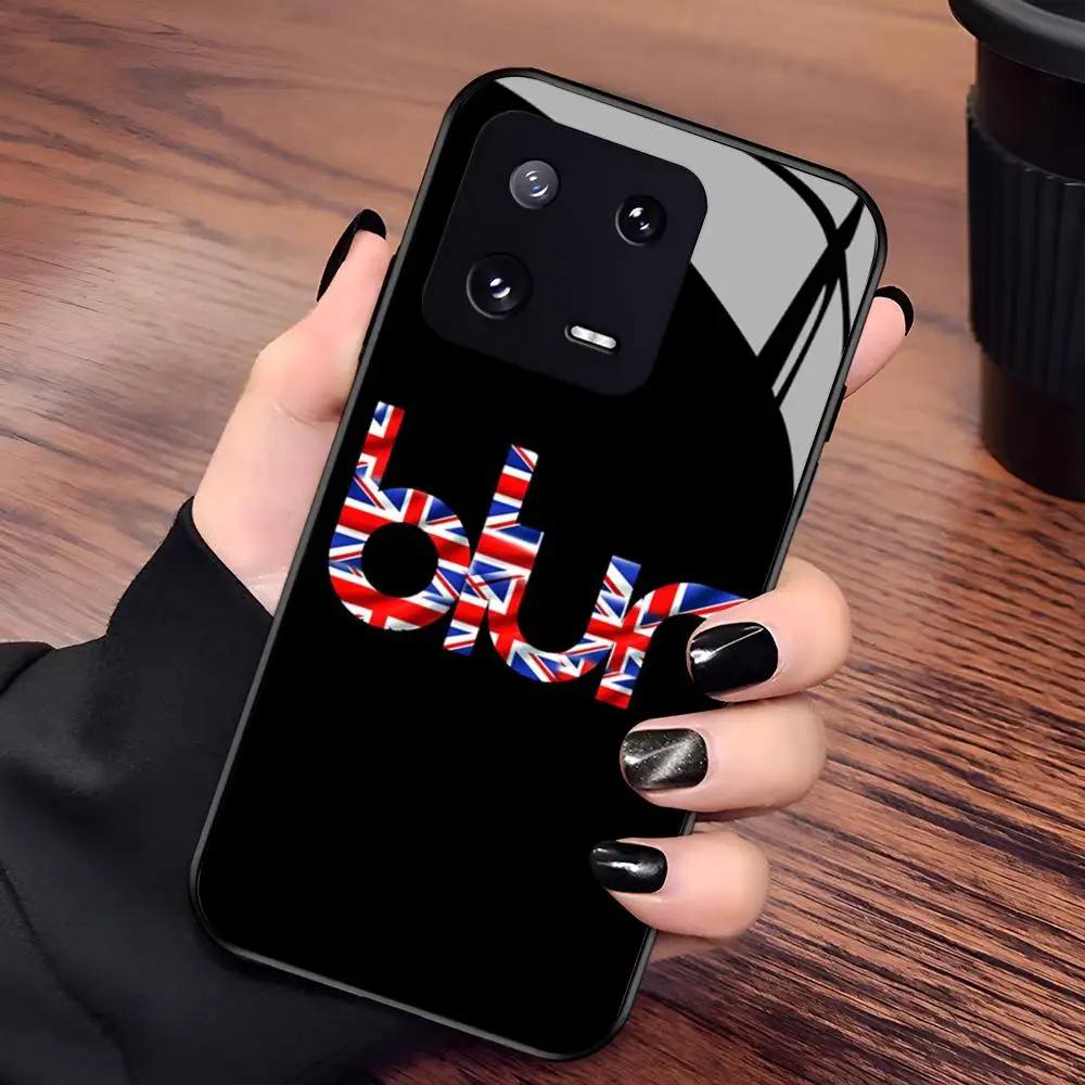 Чехол для телефона Band Blur-R для Xiaomi 17 15 14 13 12 Mi 11 X T Ultra Pro Lite 5G, черный, стеклянный (art.: 3920dbc3af314) - 3920dbc3af314