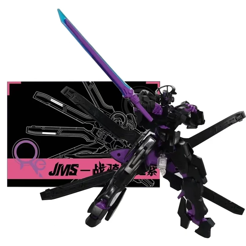 В наличии Jms Model Hg 1/144 Schwarzette Neon Purple Assembly Kit Высококачественная подарочная