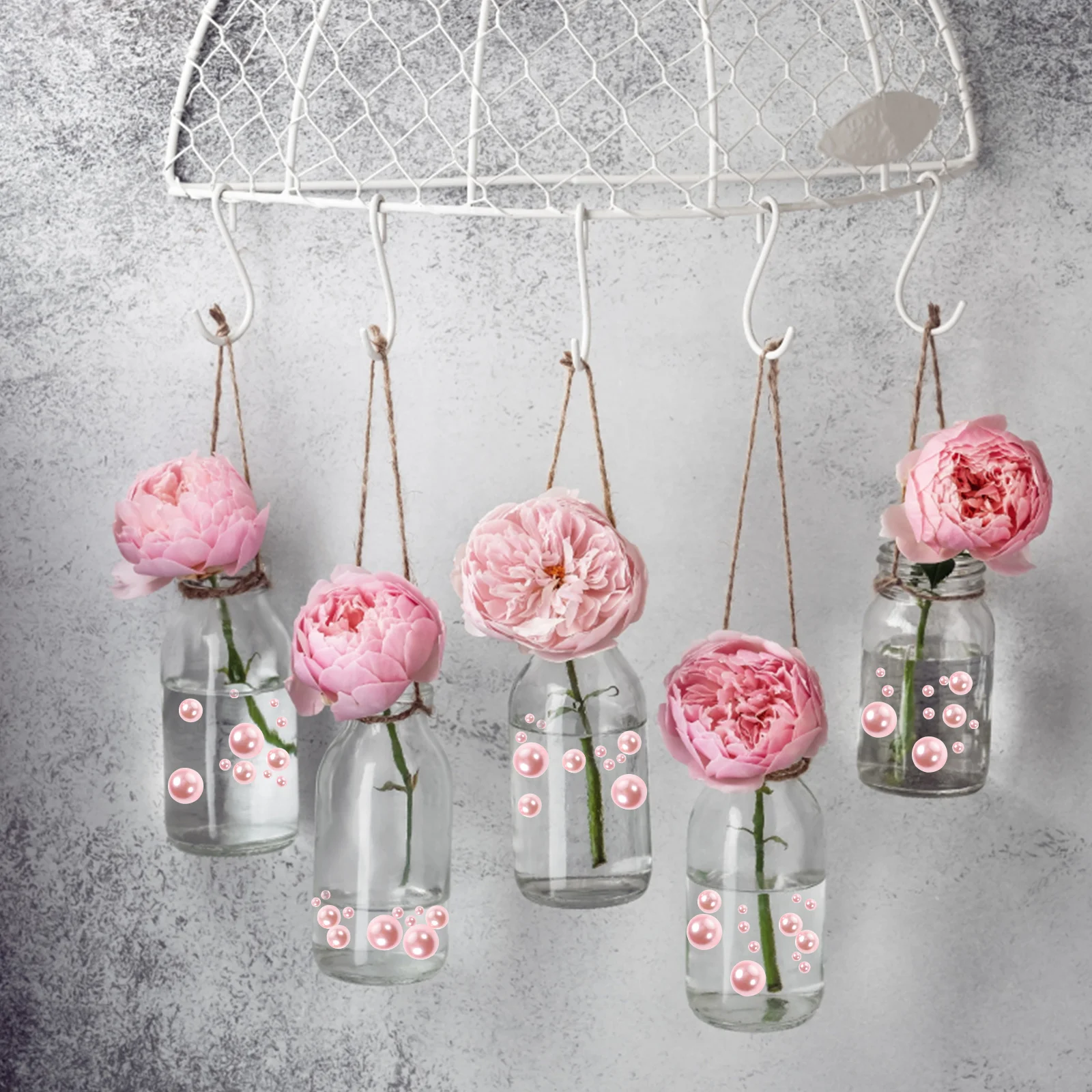 125 шт. для вазы жемчуг бусины без отверстий свадебные украшения ремесла