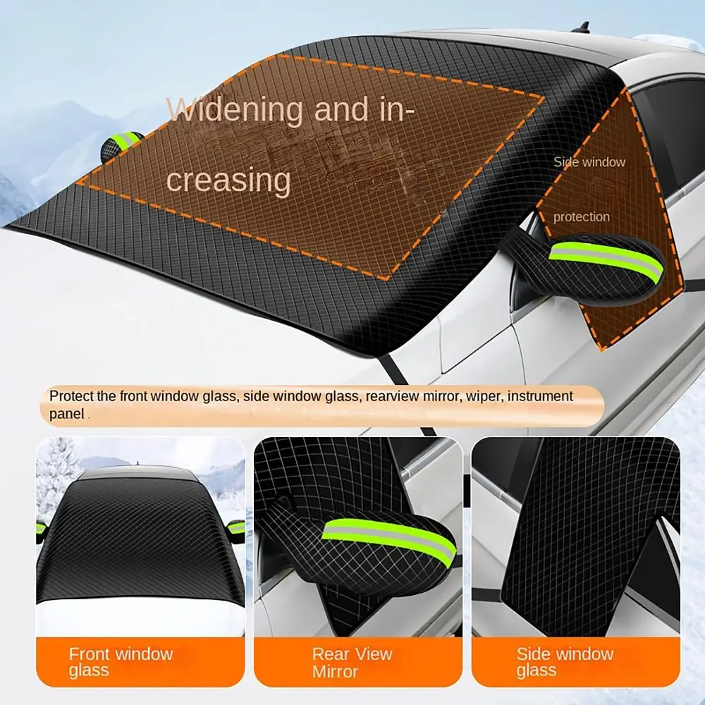 Уход за лобовым стеклом автомобиля зимнее лобовое стекло Оксфорд противоугонная