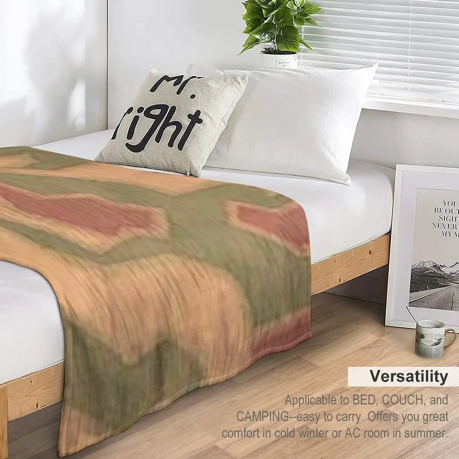 Одеяло Wehrmacht Sumpftarn 43 камуфляжное одеяло одеяла для кровати самые мягкие диванов