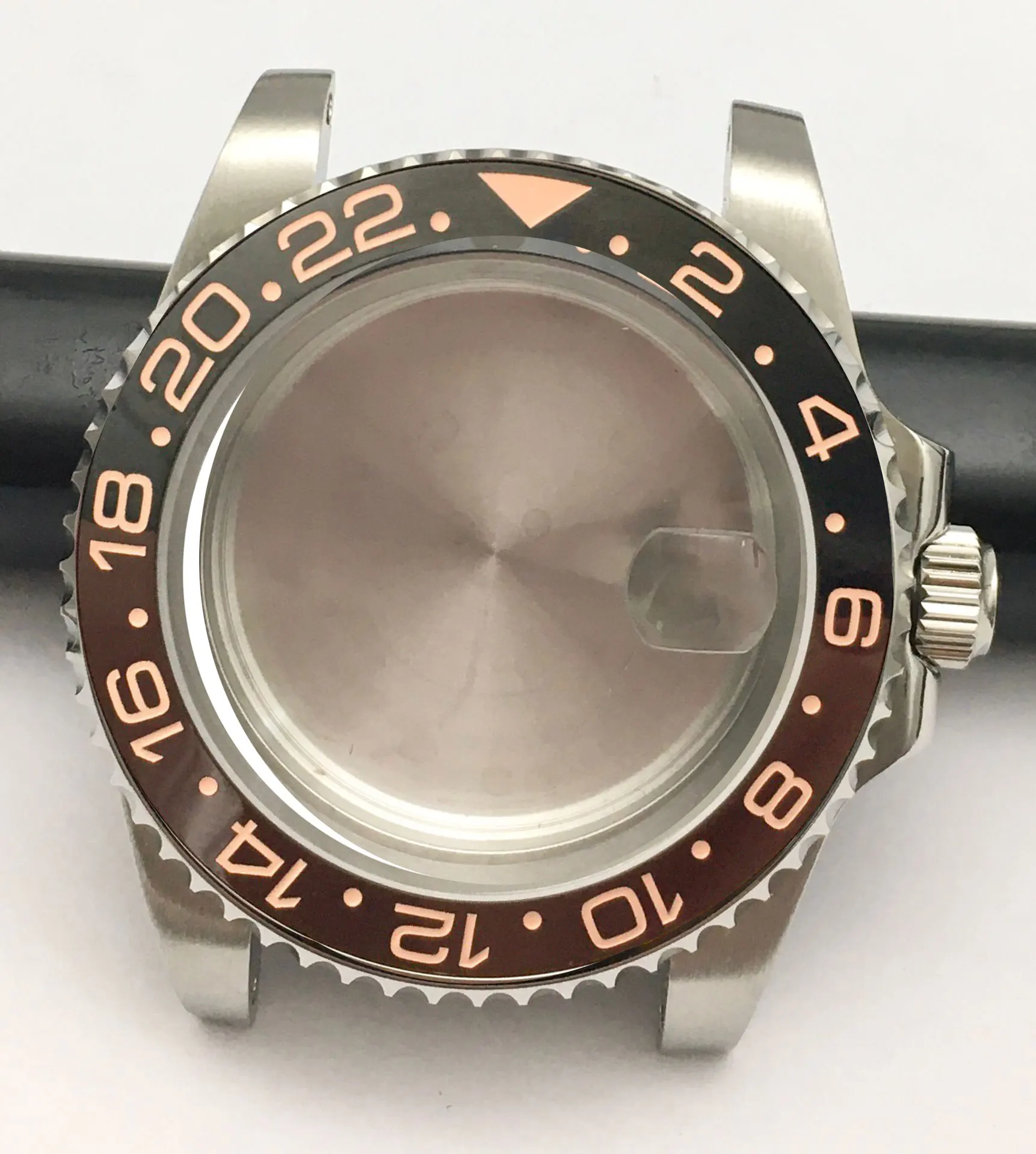 40MM Watch Case Accessories Mechanical Watch Set Diving Watch Case For 8215 8200 GD2813 GD3804 NH35A NH36 Movement