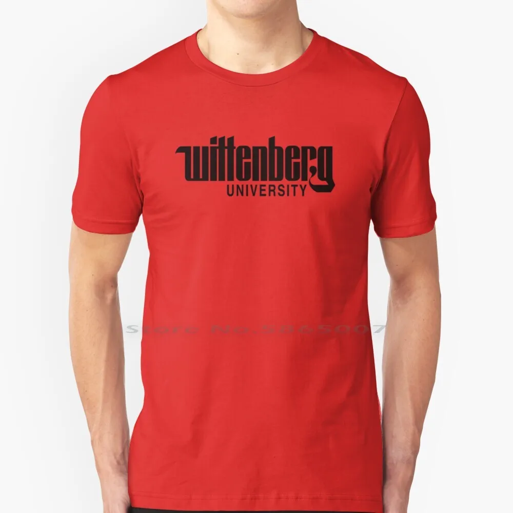 

Футболка Wittenberg University, 100% хлопок, Wittenberg University Sport, Хоккей с шайбой, большой размер 6xl, модная футболка в подарок