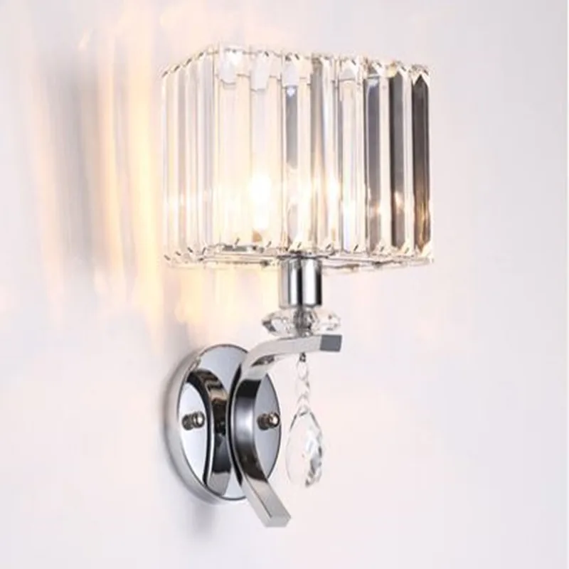 Настенный светильник спальня прикроватная хрустальная лампа гостиная телевизор
