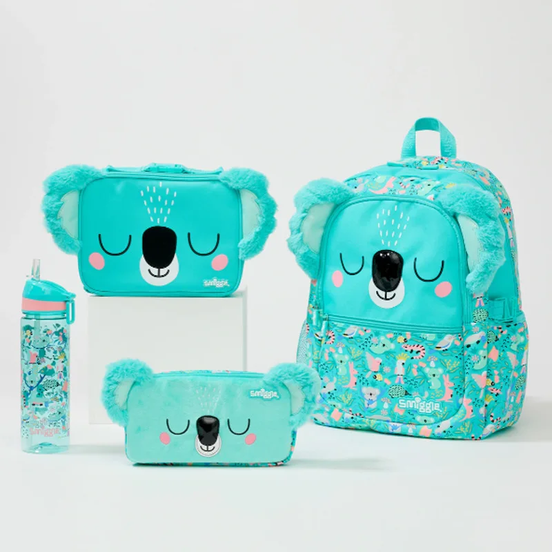Фото Новый австралийский рюкзак с улыбающейся тематикой, рюкзак Koala, школьные ранцы для учеников начальной и средней школы, детские рюкзаки №2