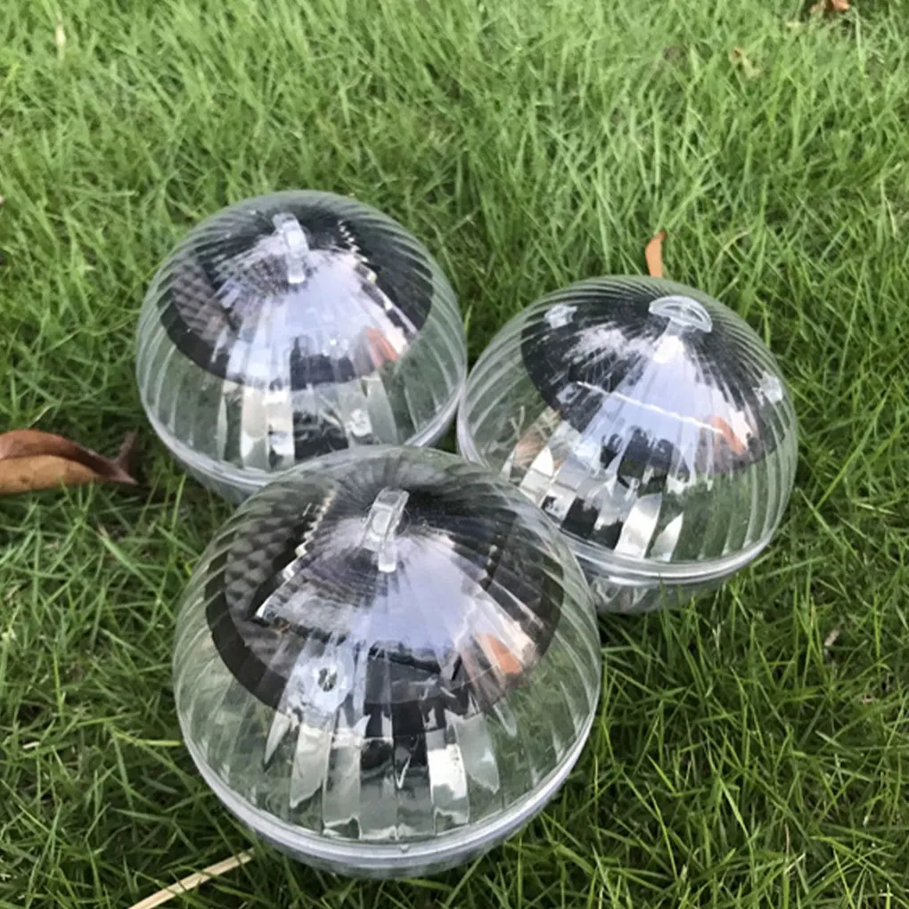 

Solar Powered Swimming Pool Ball Light Battery Powered Rechargeable Lamp