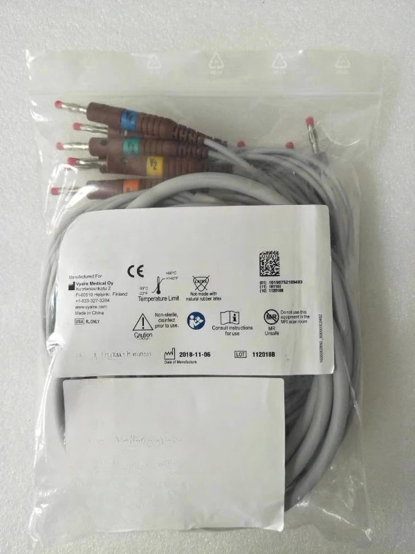 Electrocardiograph lead wire 12 leads MAC1200 MAC800 MAC400 15 pins