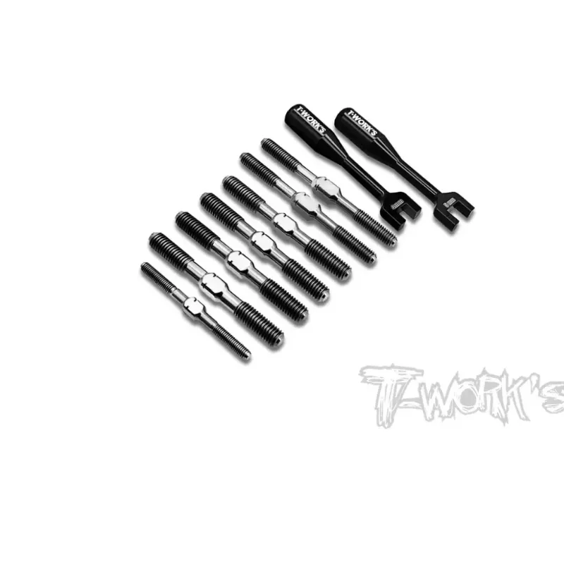 Оригинальный комплект титановых фаркопов T Works TB-236 64 (для Xray GTX8 2022GTXE 2022GTX8 2023) Профессиональная радиоуправляемая деталь (art.: 3920cccddd573) - 3920cccddd573