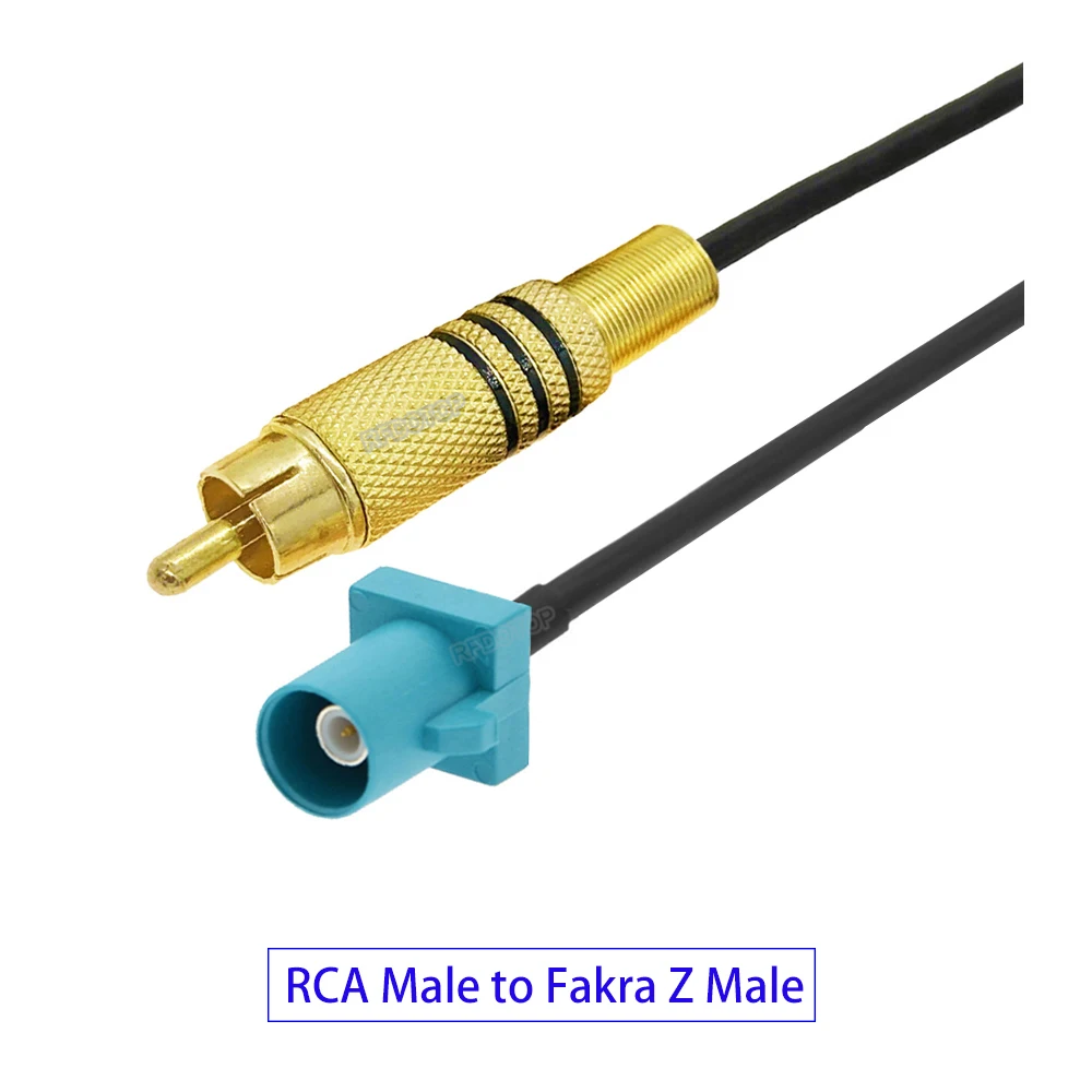 

RCA к Fakra Z адаптер видеокабеля RG174 RFDOTOP BT1709-RG174