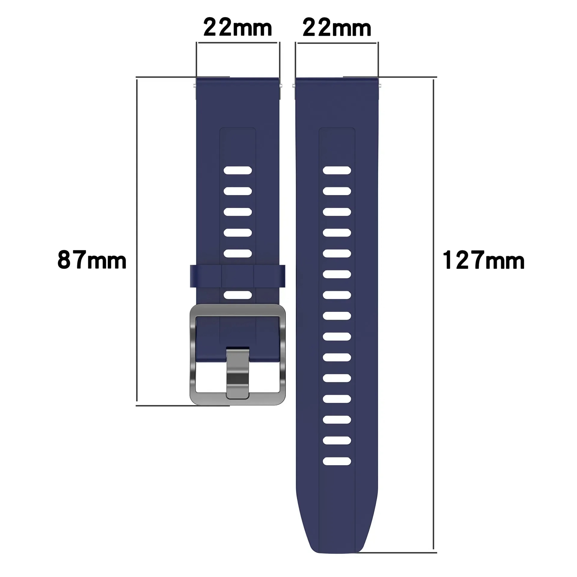Фото Силиконовый ремешок 22 мм для Garmin Forerunner 965 955 Venu 3 2 Vivoactive 4, спортивный сменный браслет для Forerunner 265 255 №5