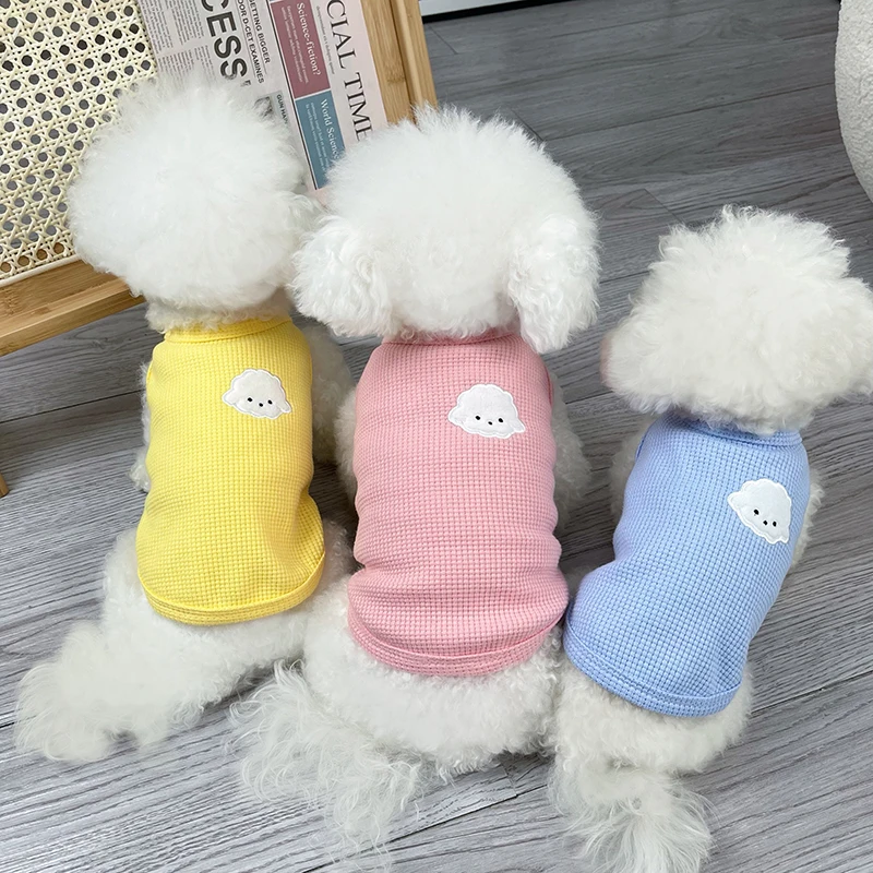 

Summer Dog Vest Puppy T-shirt Outfit Cat Yorkshire Terriers Costume Pomeranian Poodle Bichon Schnauzer Chihuahua Dog Clothes