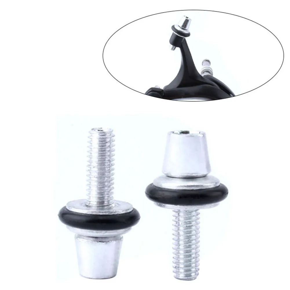 

_ Абсолютно новый прочный высококачественный болт фиксирующий винт C/V Калибр кабеля M6 детали для велосипеда серебристый 2 шт. 3,7 г