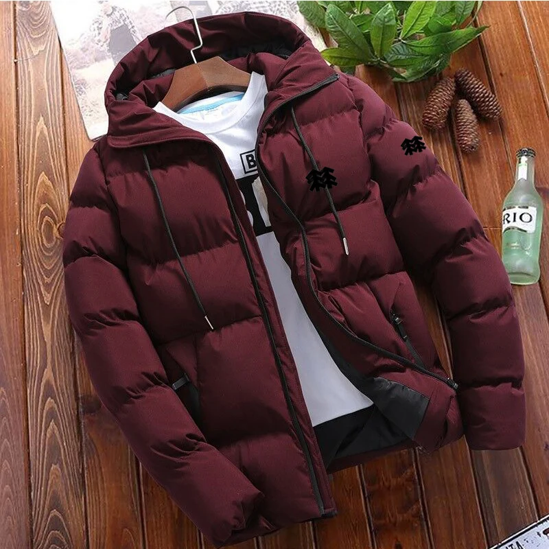 2022 New Winter Jackets Men's KOLON SPORT Fashion Men's Parker Jackets Men's Zip-Up Jackets Men's Branded Winter Jackets