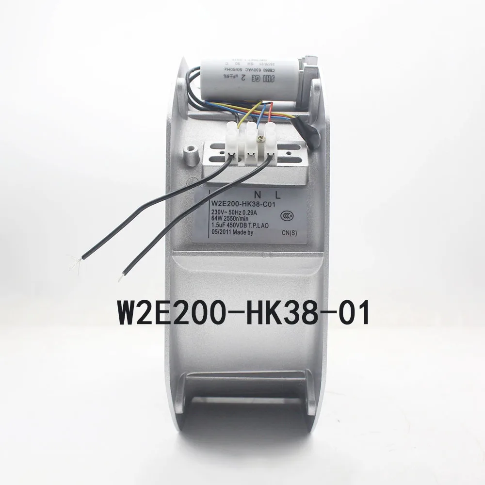 Радиатор W2E200-HK38-01 Запасные части W2E200-HH38-01 Бесшумный охлаждающий вентилятор 230 В