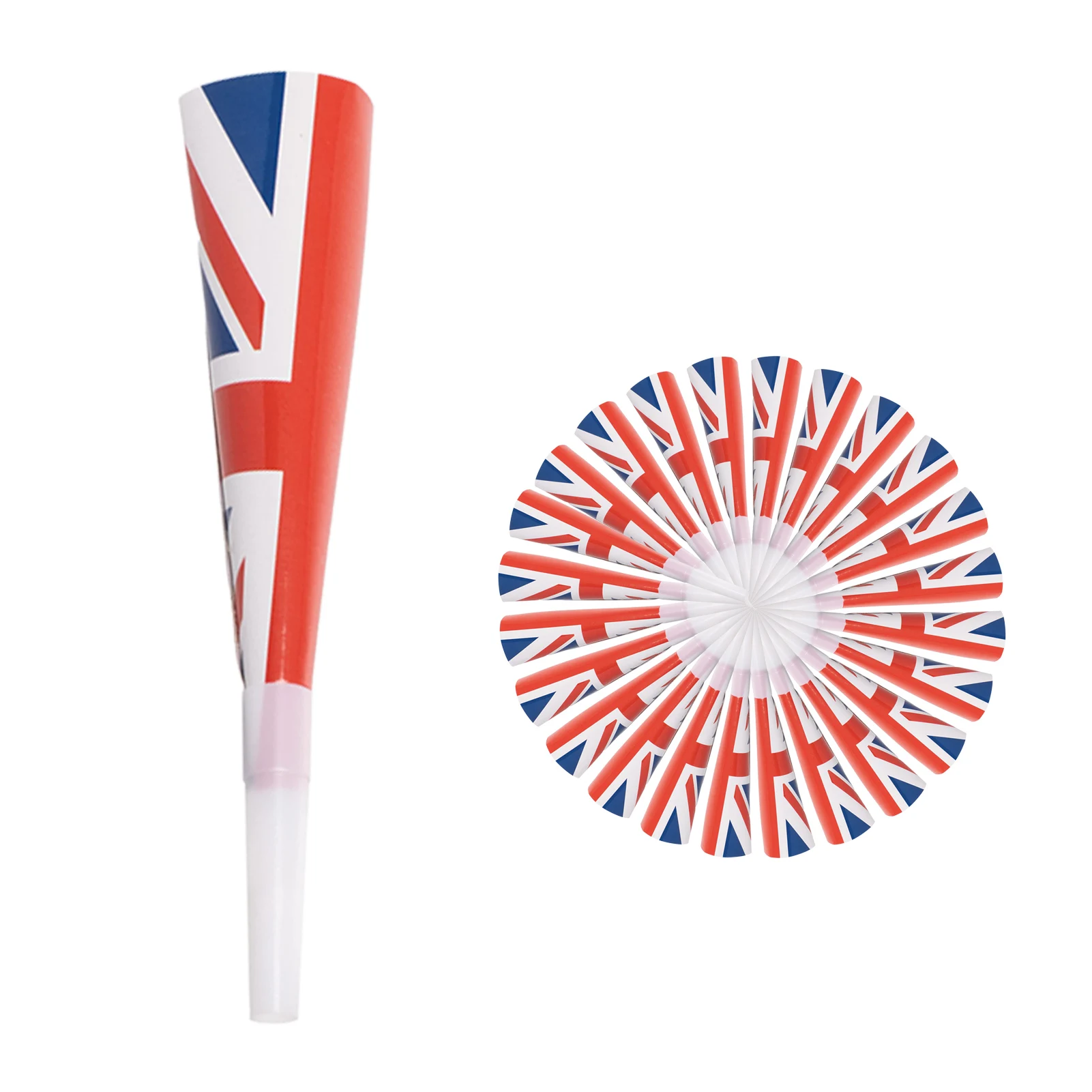 

Union Jack Flag Party Horns Union Jack Flag Party Horns United Kingdom Theme Party Supplies Great Britain Themed Party Supplies