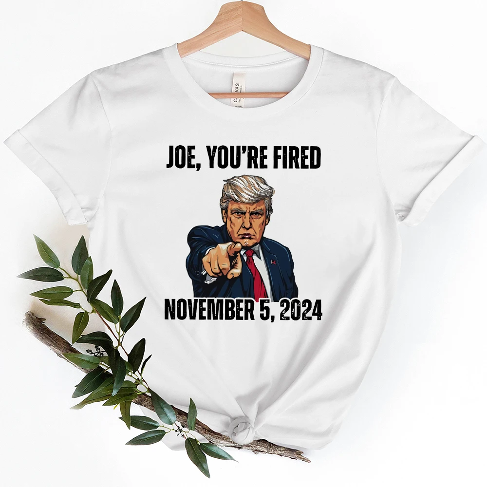 Футболка с изображением Джо вас уводили ноябрь 2024 г. женская футболка Дональда