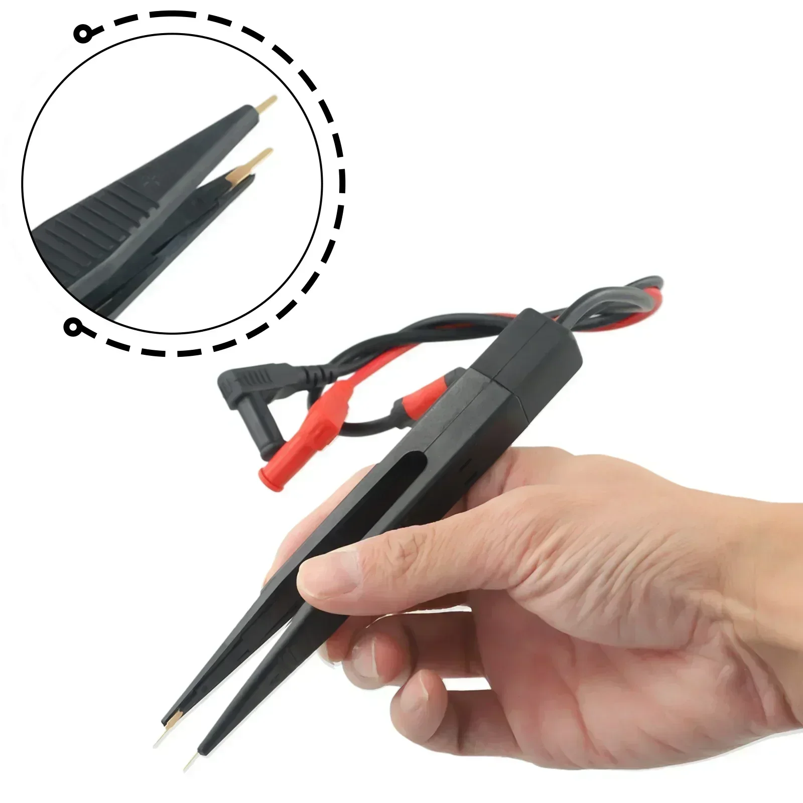 

Чип-тестовый зажим, мультиметр, зонд, пинцет, патч для инструмента для тестирования индуктивности емкости, надежные результаты