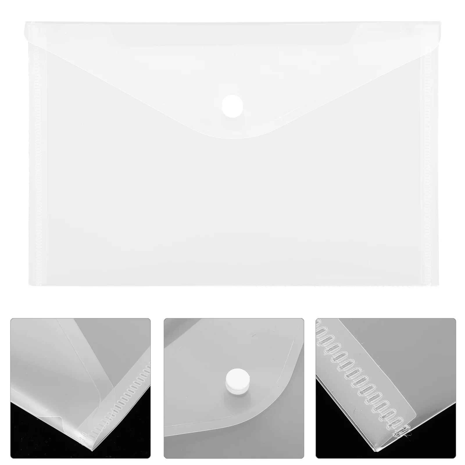 12 шт. держатель для файлов A5 прозрачные сумки конверты практические органайзеры