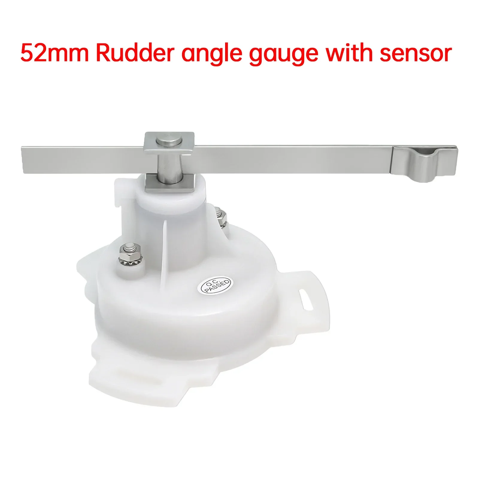 52 мм 7-цветная подсветка индикатор угла поворота руля 0-190 Ом PORT ~ STBD с датчиком