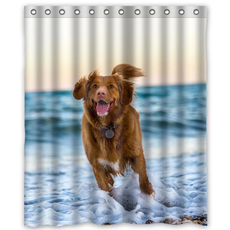 

Водонепроницаемая Шторка для ванной из полиэстера, 150 х180 см