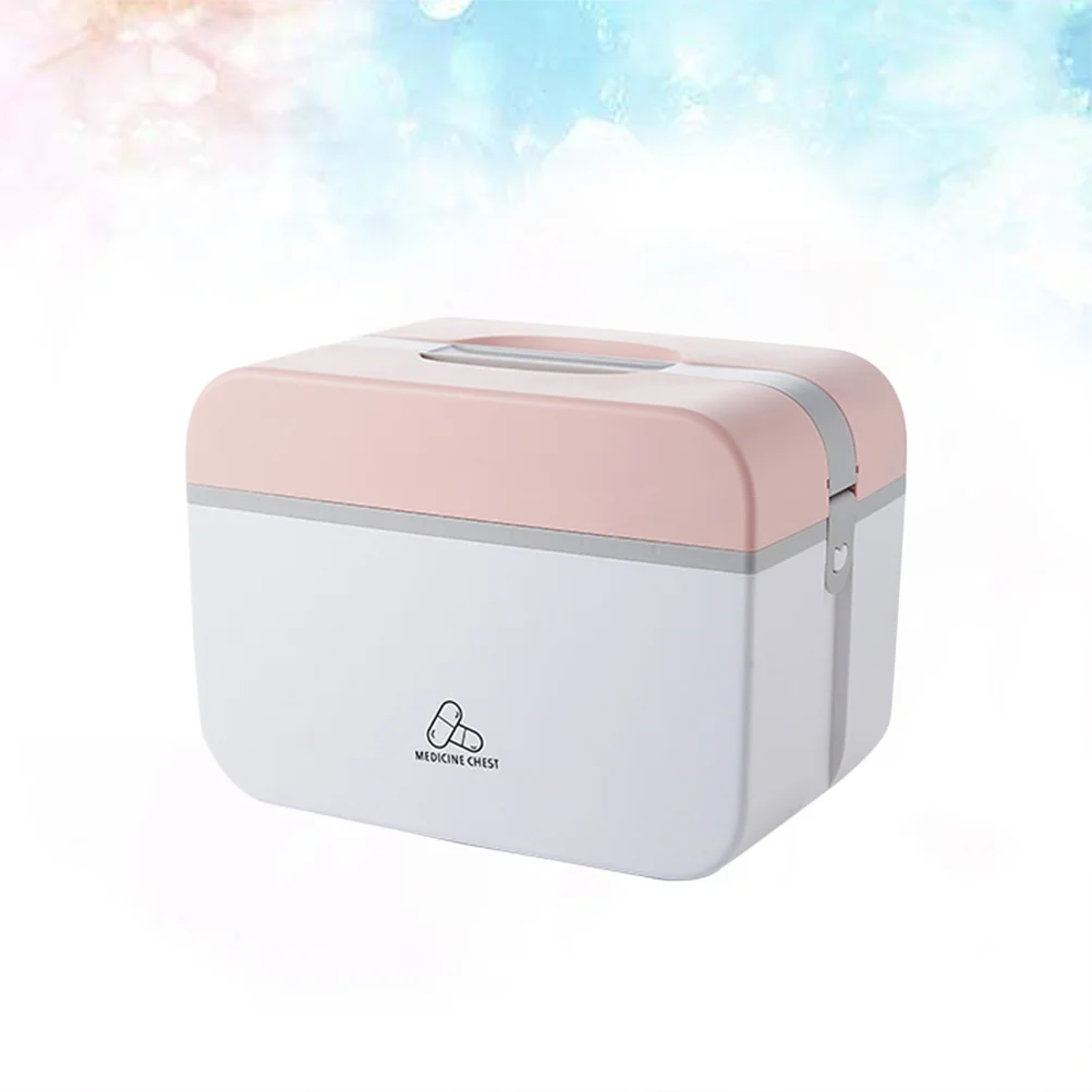 

Medicine Storage Box Portable Case Emergency First Aid Kit