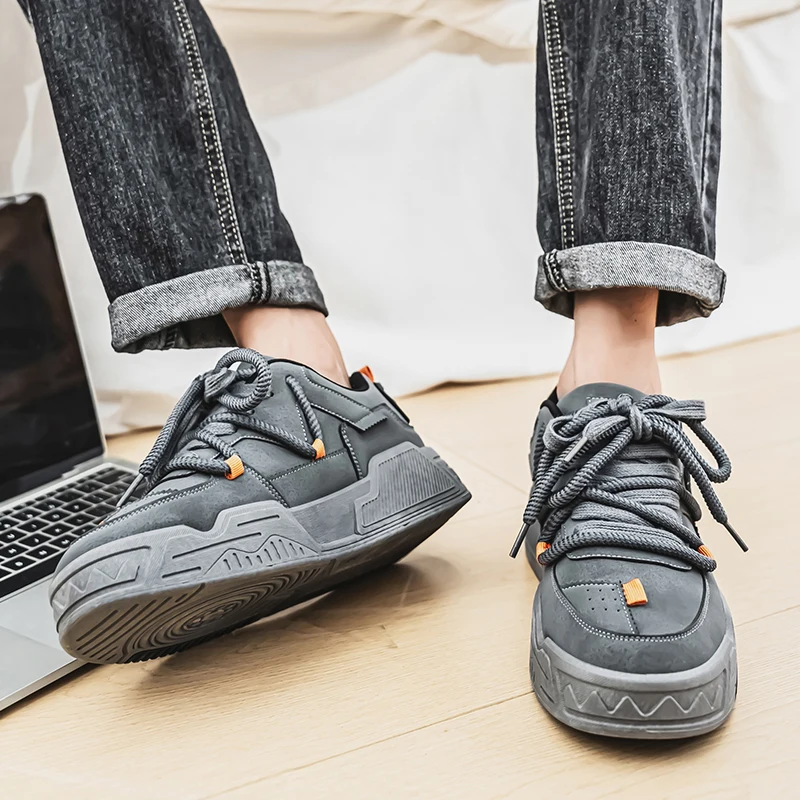 кроссовки мужские 2024 осень-зима низкие Повседневные Дышащие Трендовые туфли для