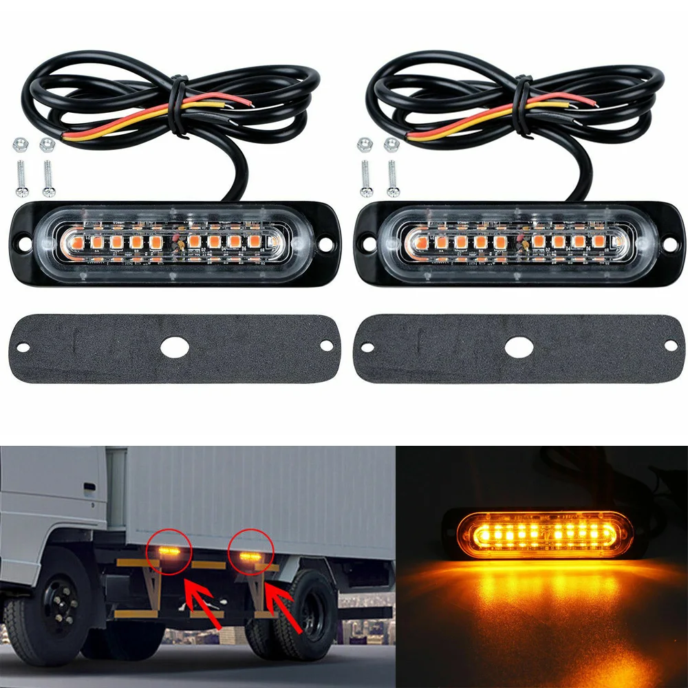 2 шт. Автомобильные светодиодные индикаторы 12-24 В |